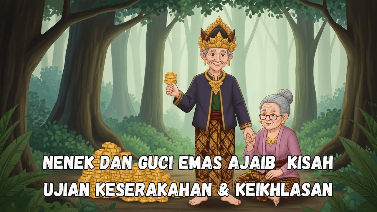 Nenek dan Guci Emas Ajaib | Kisah Ujian Keserakahan & Keikhlasan || Dongeng Rakyatku