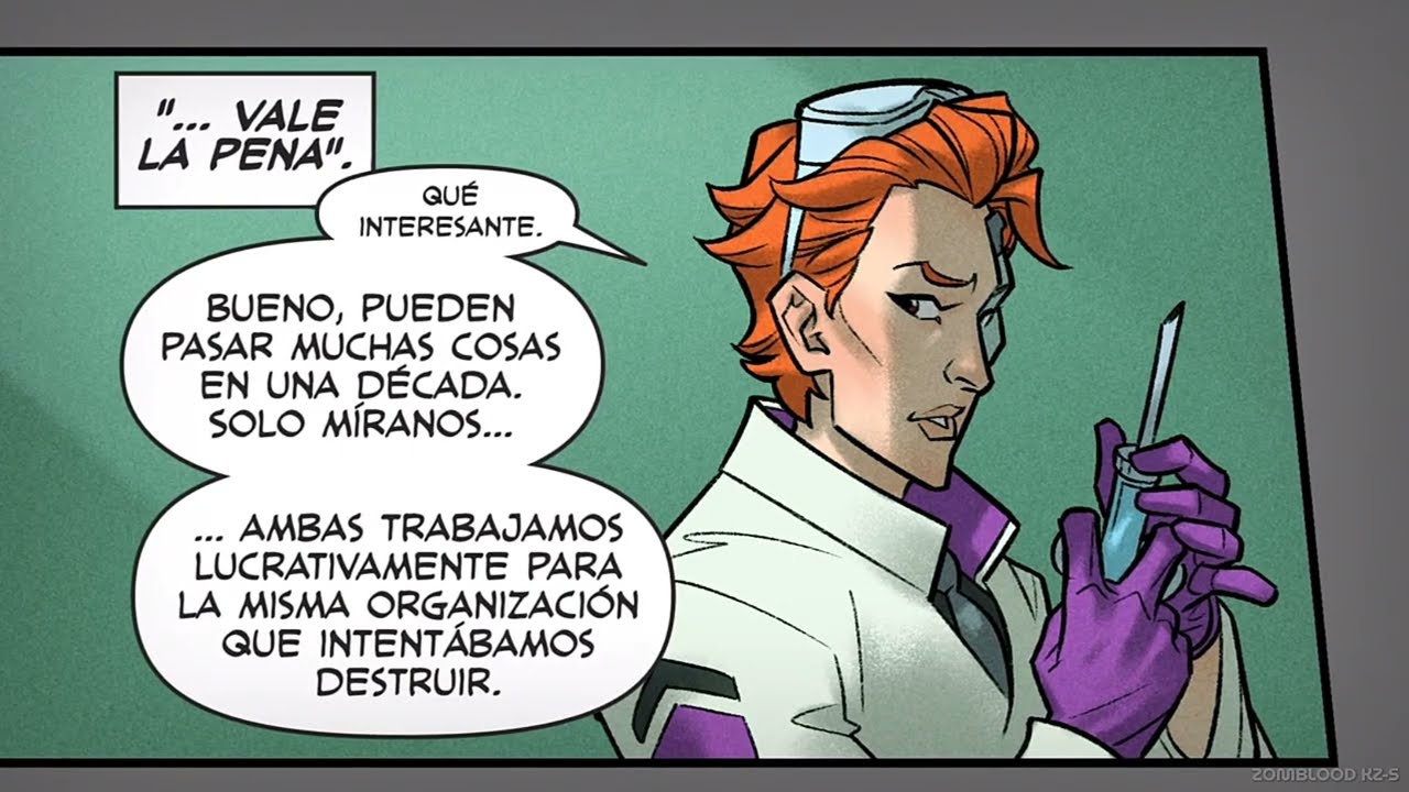 Búsqueda y Destrucción comic animado - Overwatch 2 