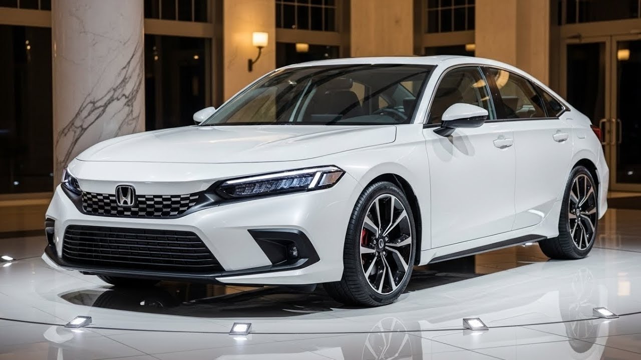 Así es el Honda Civic 2026 Blanco 🚘🤍 | ¿Vale la 