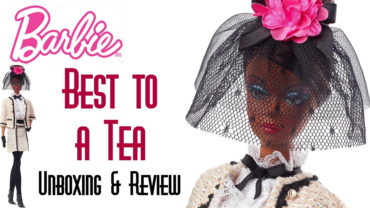 👠 BARBIE FASHION MODEL COLLECTION BEST TO A TEA SILKTONE DOLL 👑 ECW 🌎 UNBOXING & REVIEW