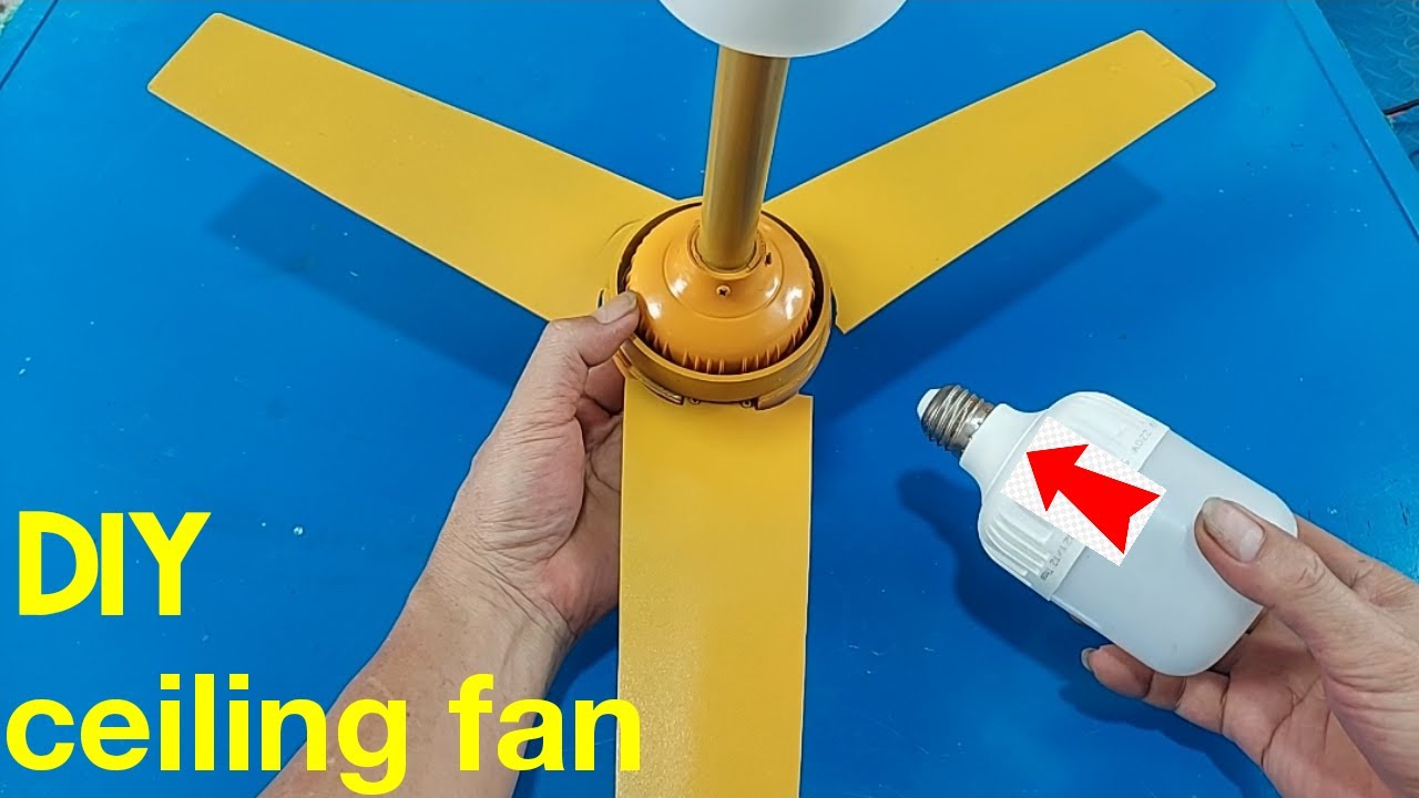 Diy Ceiling fan in my house running on all speed | Hunter ceiling fan model