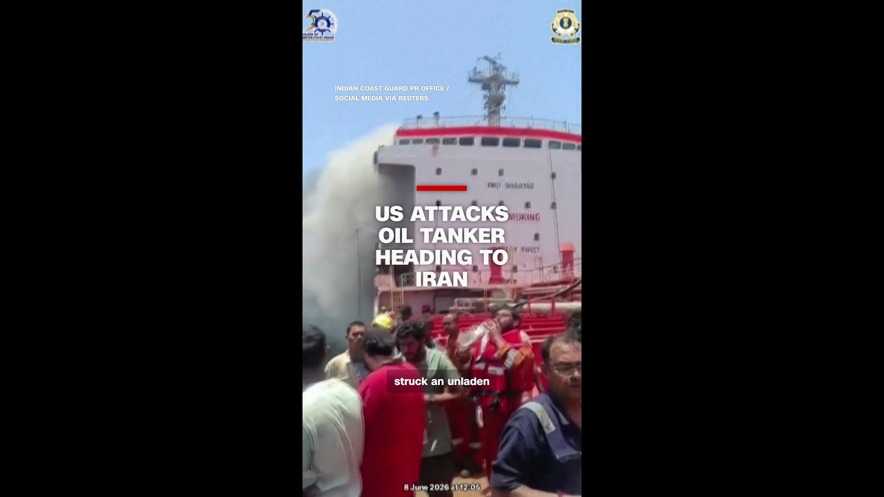 US attacks oil tanker heading to Iran