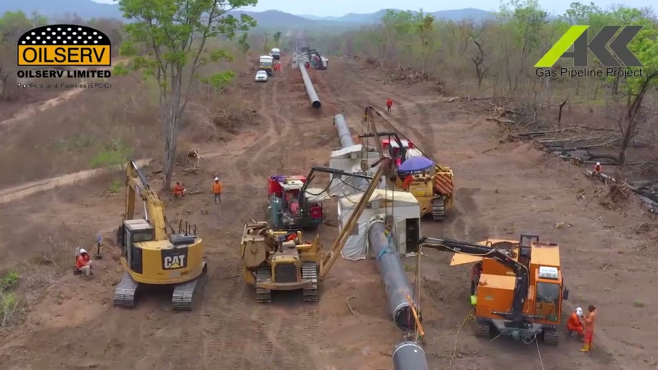 Here’s a look at a welding process for the Ajaokuta-Kaduna-Kano (AKK) gas pipeline project!