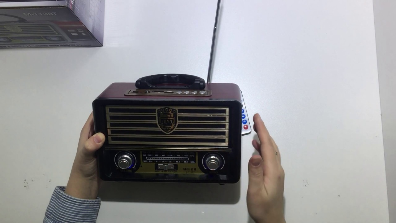 Радиоприемник ретро Meier M U113 Bluetooth
