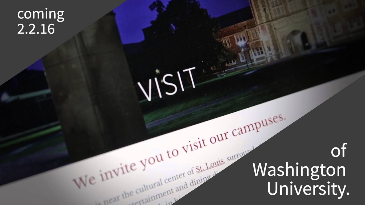The all new wustl.edu