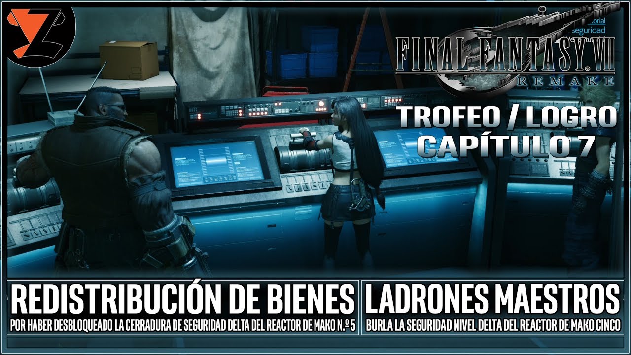 Final Fantasy VII Remake: Trofeo Redistribuci&oacute;n de bienes - Ladrones maestros (In Lockstep)