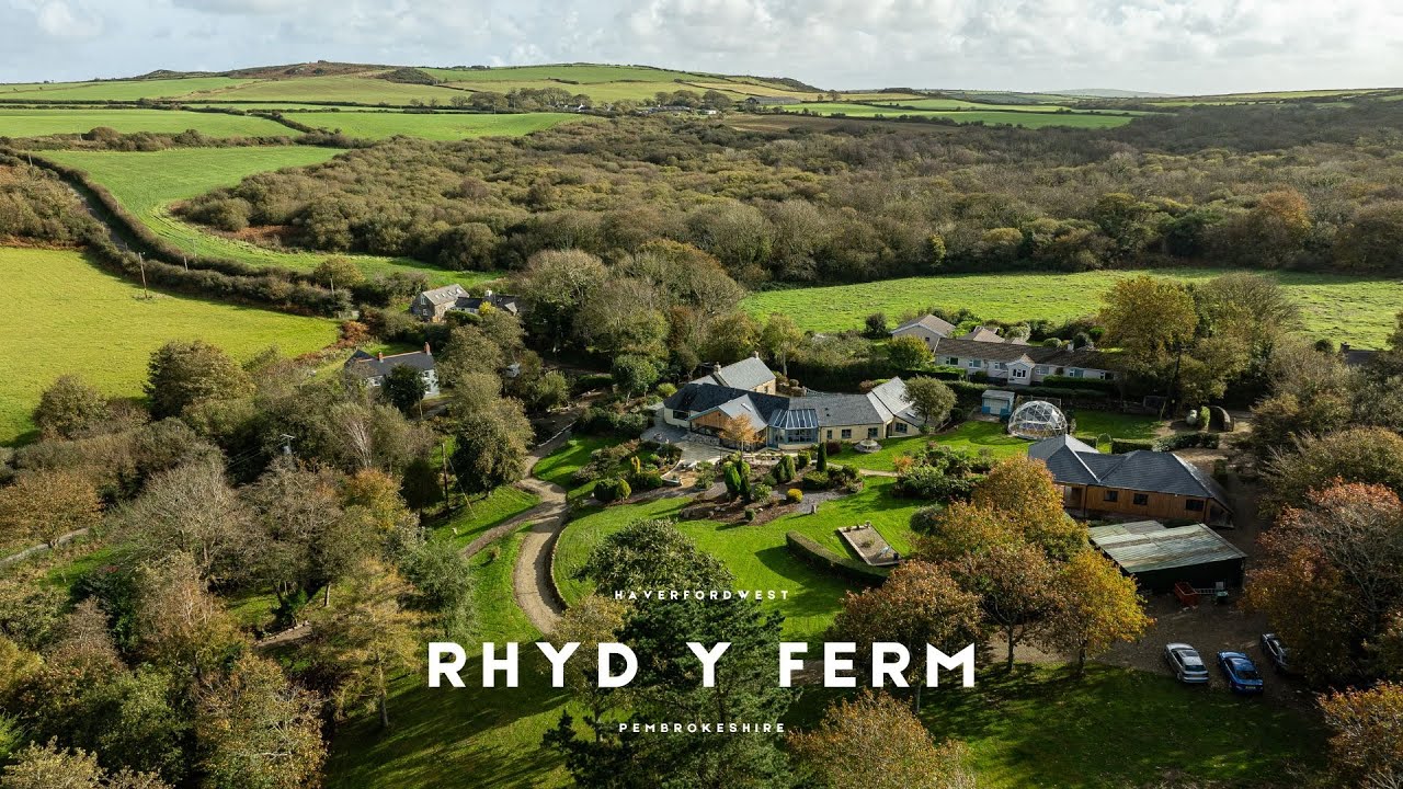 Luxury £2.15m Pembrokeshire Estate | 7-Bed Country Home, Dream Lodge & 2 Acres of Gardens 🌿🏡✨