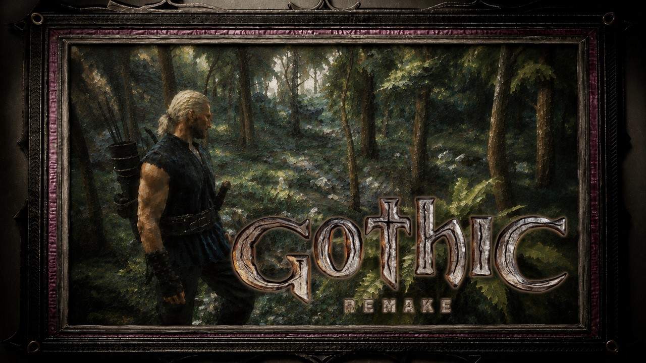 GOTHIC 1 REMAKE Gameplay PL #5 | Cavalorn, Grim i Kopacze
