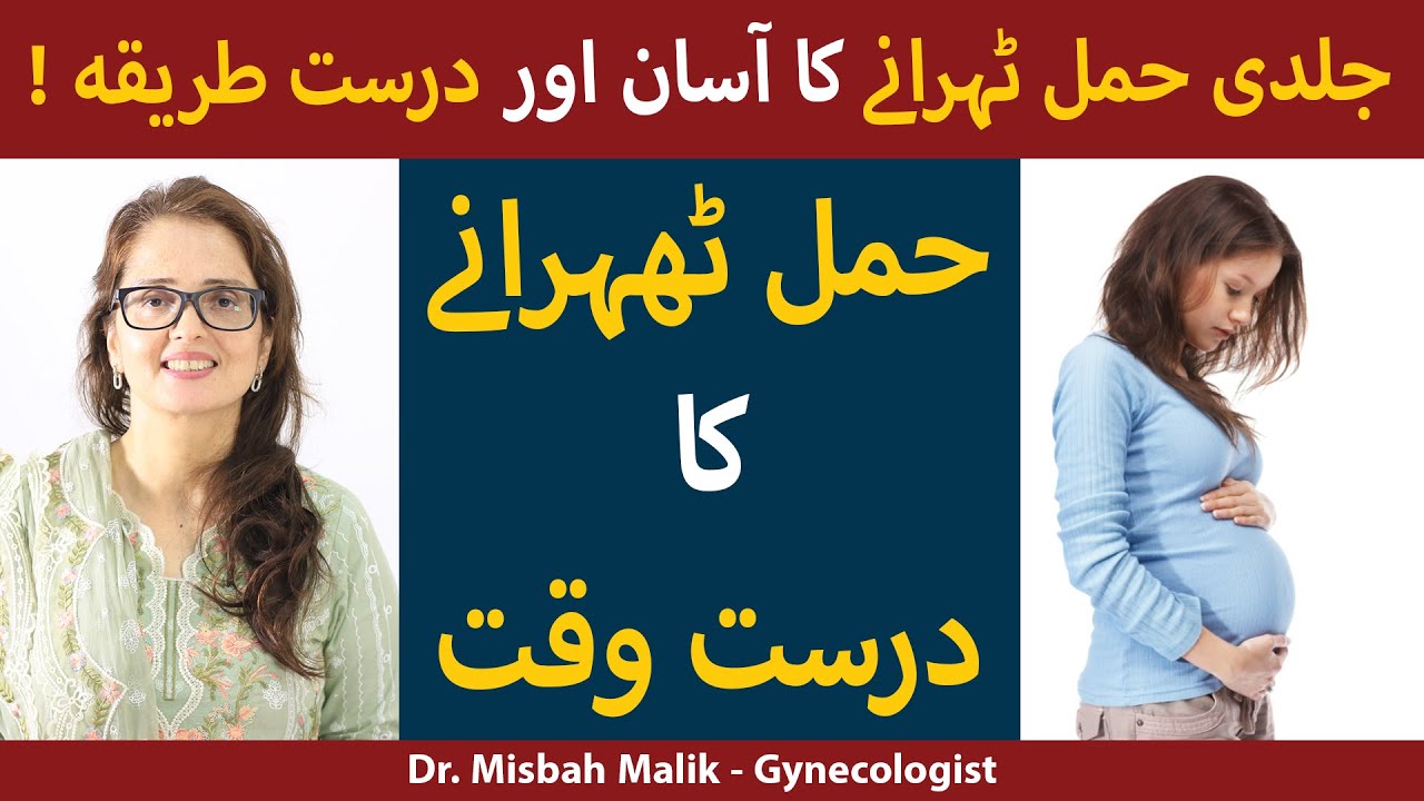 Jaldi Hamal Tehrane Ka Asan Aur Sahi Tarika | Best Time To Conceive In Urdu | Hamla Hone Ka Tarik