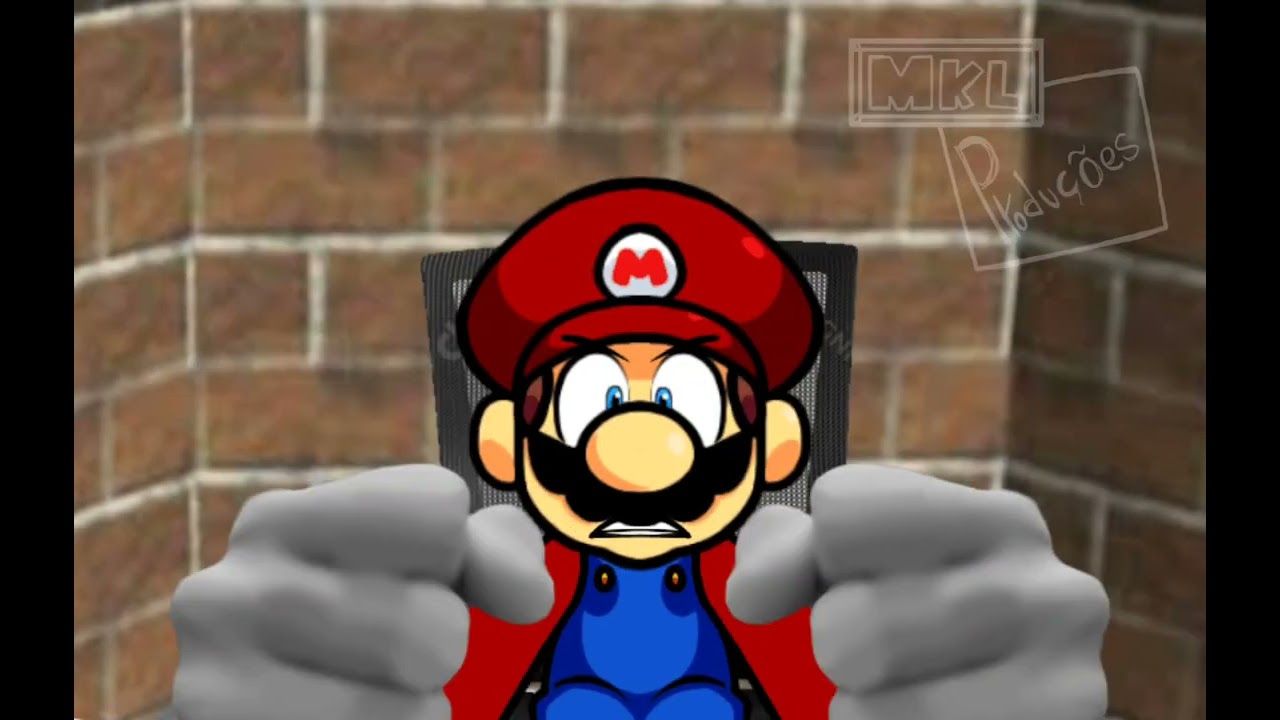 Mario pistola com Net de 1 mega (Só que animado) (VÍDEO VELHO)