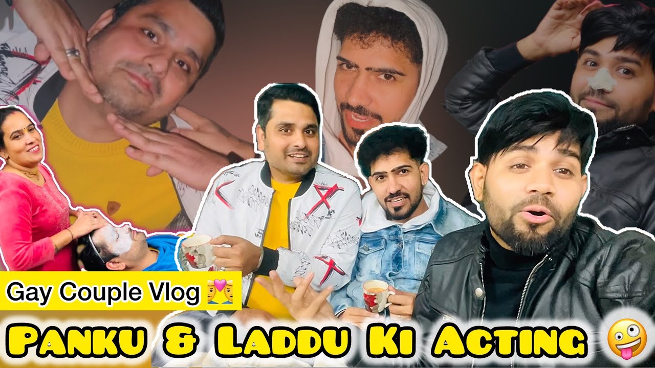 Panku And Laddu Ne Ki Arry Ki Acting 🤪 || Gay Couple Vlog 🌈 || @LadduAndArry 👨‍❤️‍👨