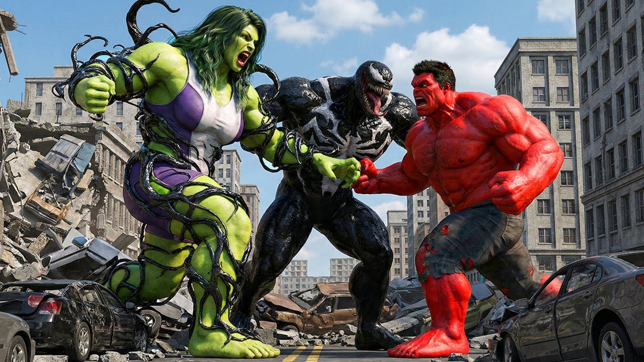 HULK vs SHE-HULK EPIC BATTLE! However, VENOM Unexpected SAVE Changes Everything!