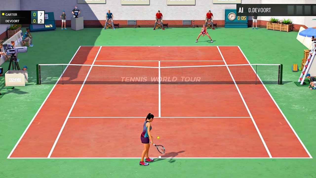Tennis World Tour - Career Mode Gameplay #1 (1080P/60FPS)
