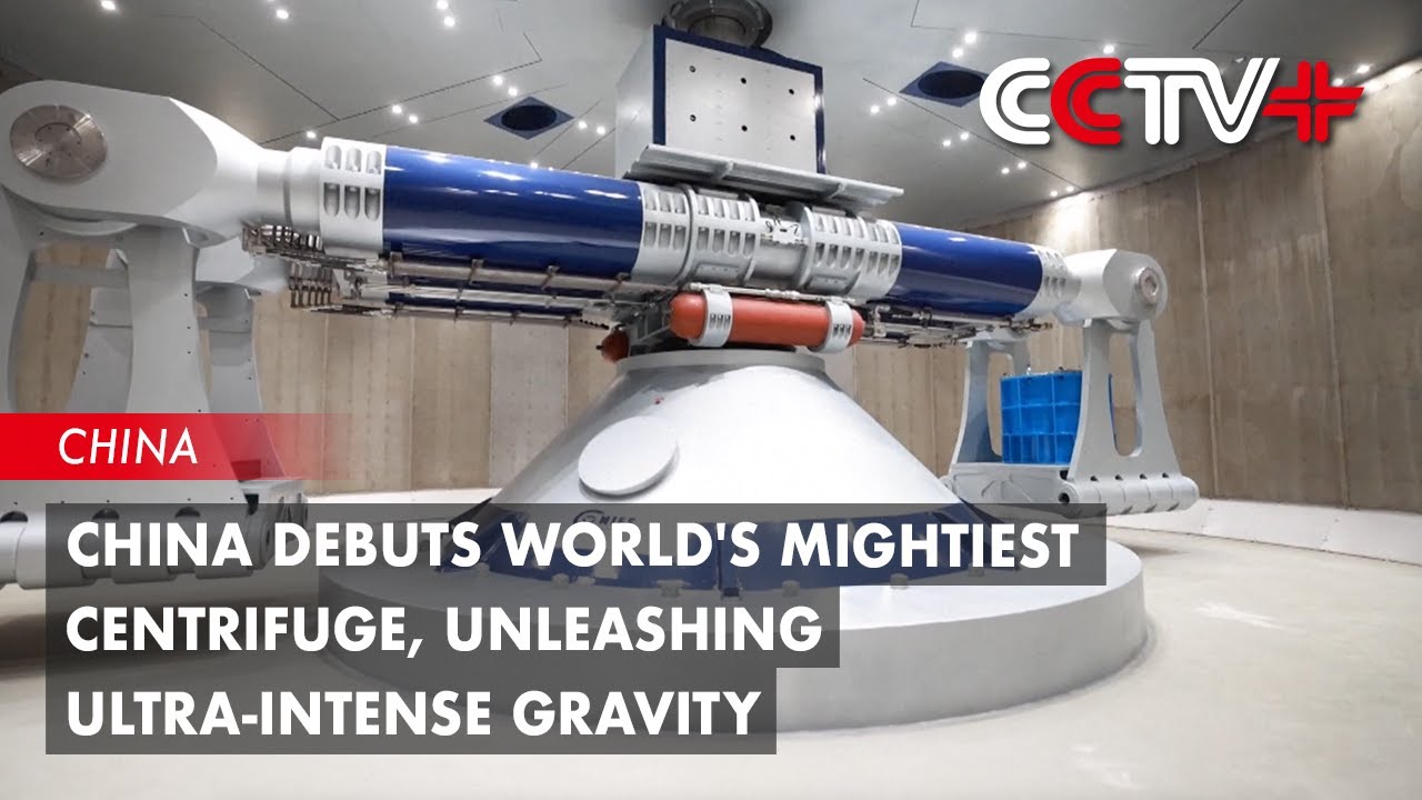 China Debuts World's Mightiest Centrifuge, Unleashing Ultra-Intense Gravity