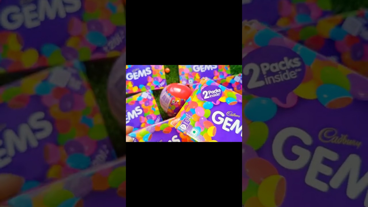 gems mini pack opening asmr 