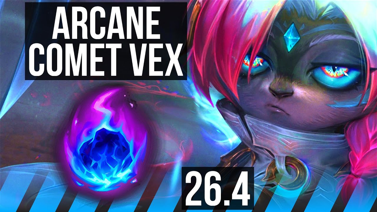 VEX vs YASUO (MID) | Arcane Comet, 48K damage | EUW Master | 26.4