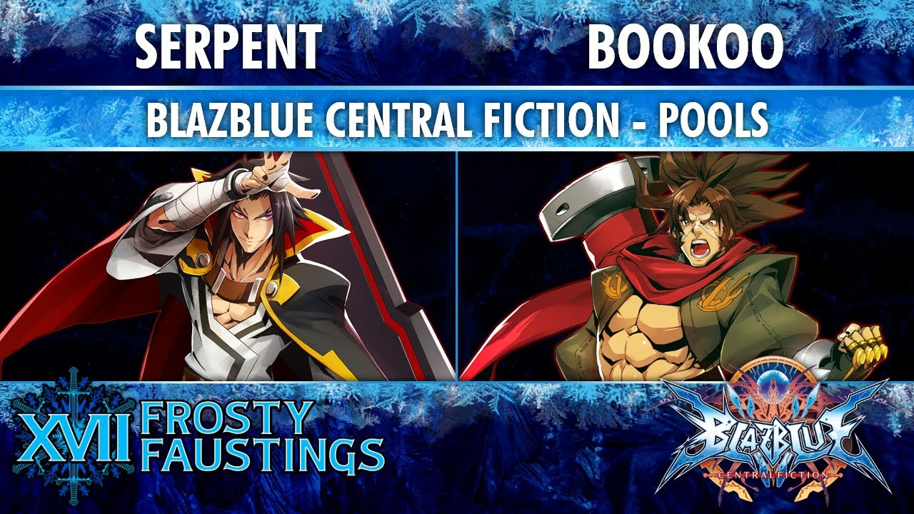 Frosty Faustings XVII ROUND 1 POOLS - Serpent (Kagura) vs Bookoo (Bang) - BlazBlue Central Fiction