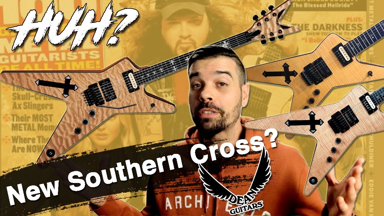 DEAN USA DIMEBAG SOUTHERN CROSS | Dean releasing ML based on the famous Washburn Dime Southern Cross