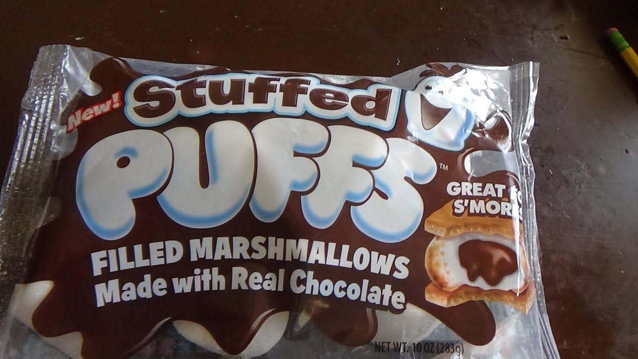 Stuffed Puffs Marshmallows Filled With Chocolate