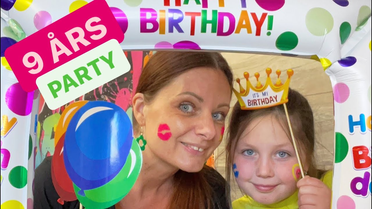 VLOGG! Jag fixar världens coolaste 9års party!