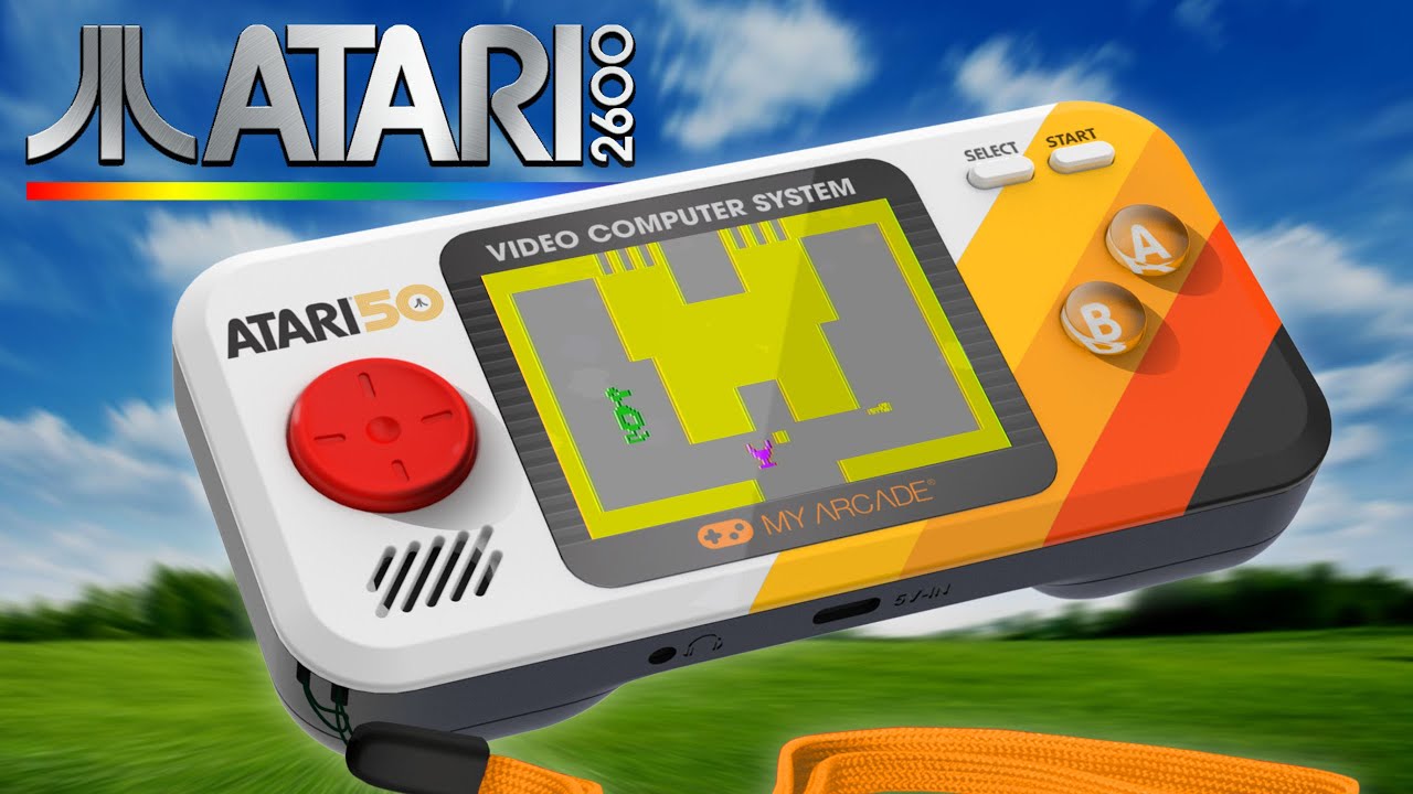 Atari Pocket Player Pro | Review of Atari VCS / 2600 Classics from My Arcade 2023
