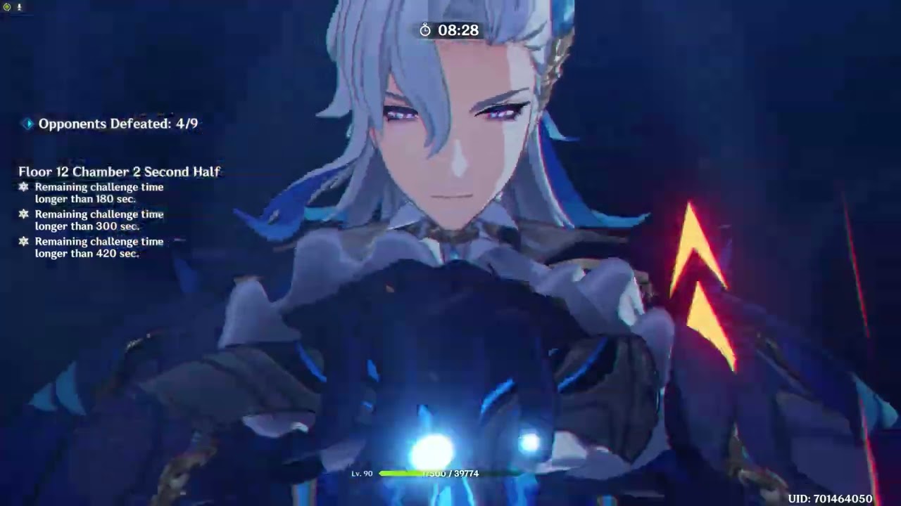【4.8 Spiral Abyss Floor 12 Solo】 C1 Arlecchino + C1 Neuv 9★