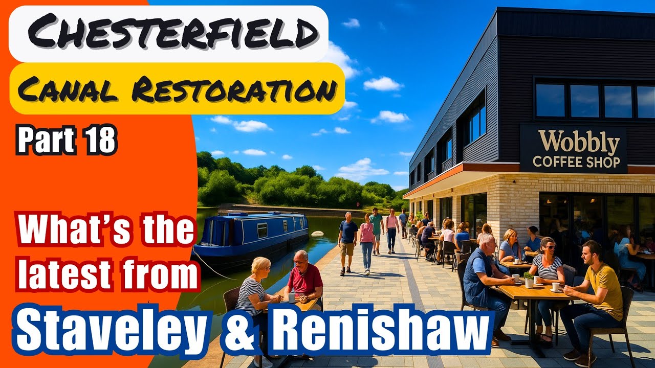 Chesterfield Canal Restoration: July 2025 Update from Staveley and Renishaw