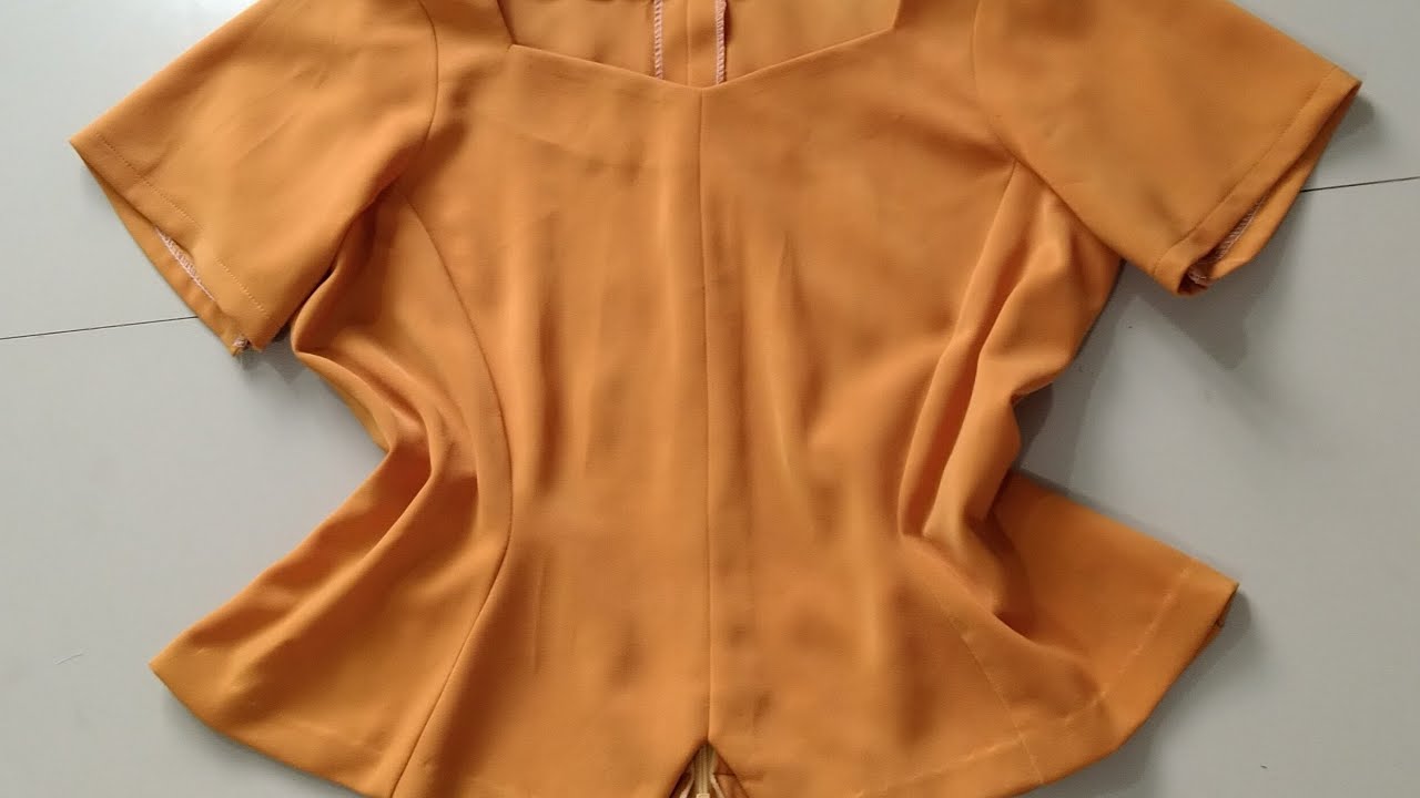 Mizo Simple sunday top design cutting#fashion #tutorial#mizo