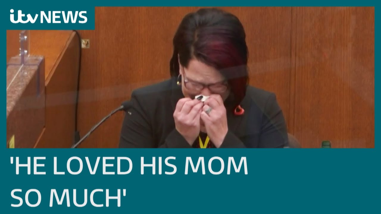 Chauvin murder trial: George Floyd's girlfriend in tears as she tells court how they met | ITV News