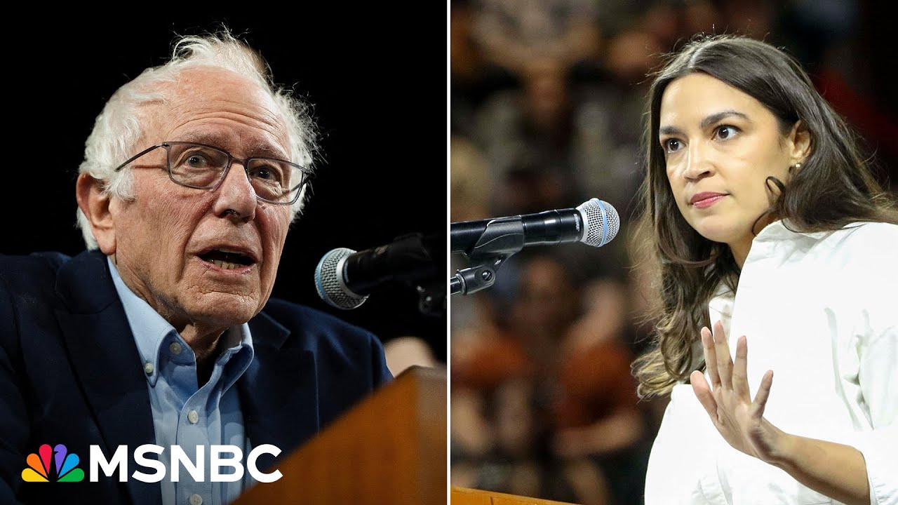 ‘Fighting the oligarchy’: AOC, Bernie blast Trump “corruption” urge Dems to fight harder