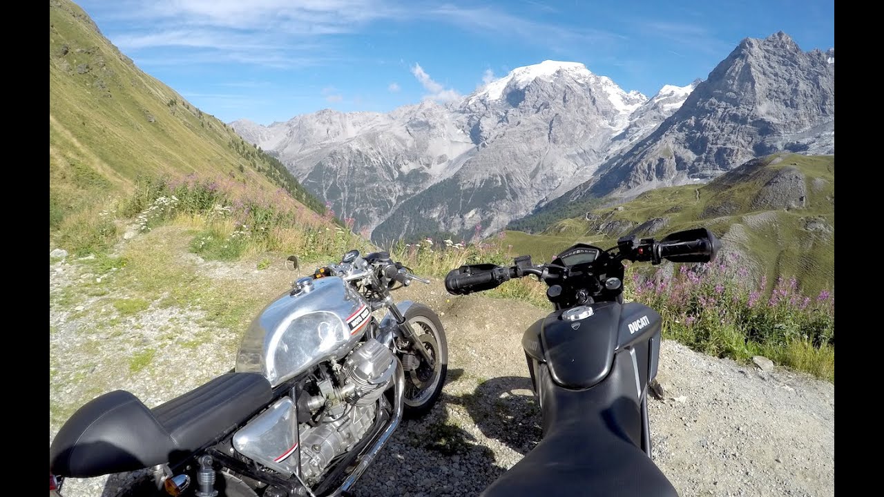 Passo dello Stelvio - Moto Guzzi onboard - Parte I