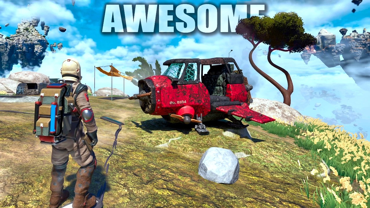 Day 1 in This AWESOME NEW Sky-High Survival Odyssey...