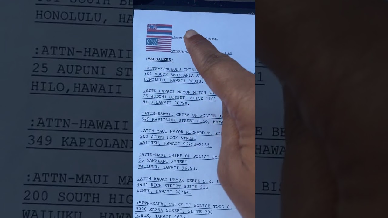 ~Aupuni-O-Ko-Hawaii-Aina-Hae. ~KO-HAWAII-PAE-AINA.
