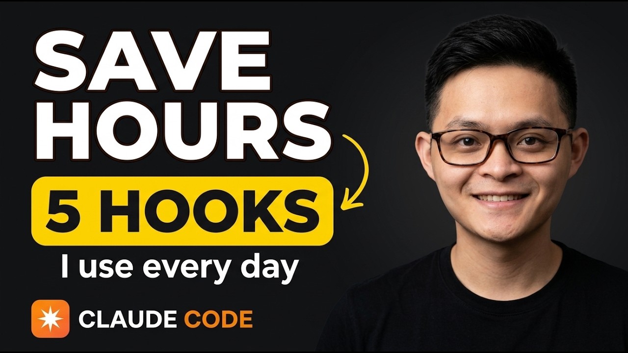 5 Claude Code Hooks That Save Me Hours Every Day
