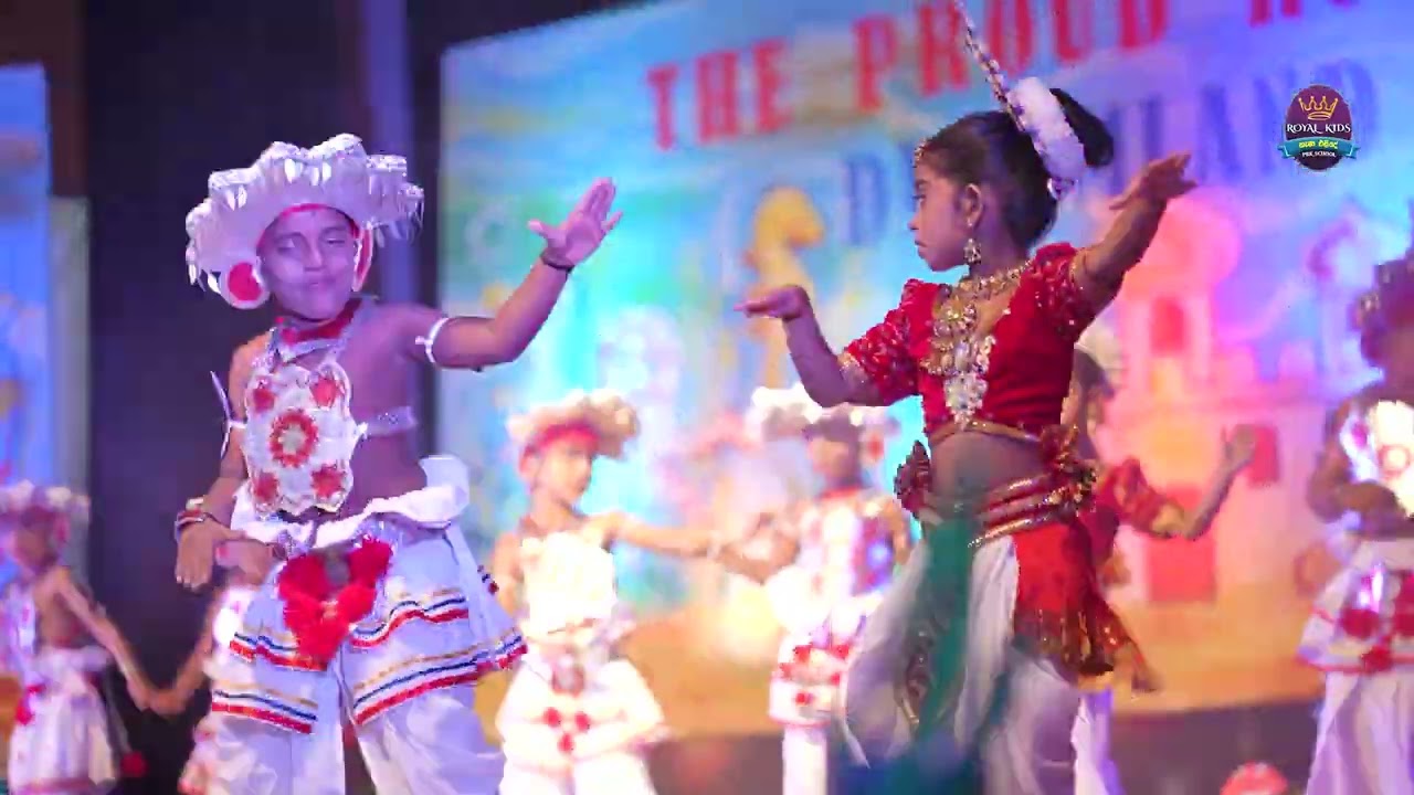 Welcome Dance 2025 / Traditional/ Royal Kids Preschool Embilipitiya