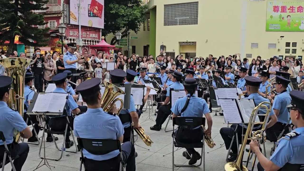 @澳門治安警察局樂隊@26.4.2025@龍的傳人@Macau Police Band@Descendants of the Dragon