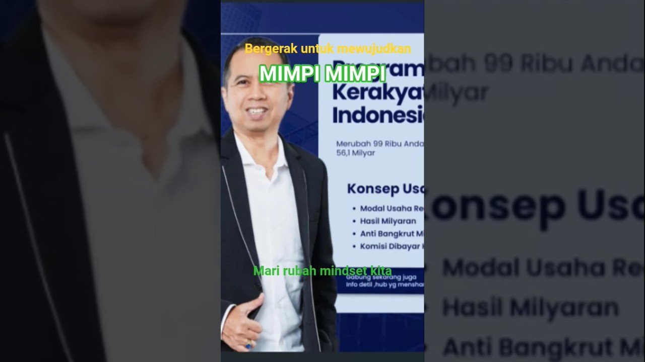 Mindset Pengusaha # Pola pikir # bisnis