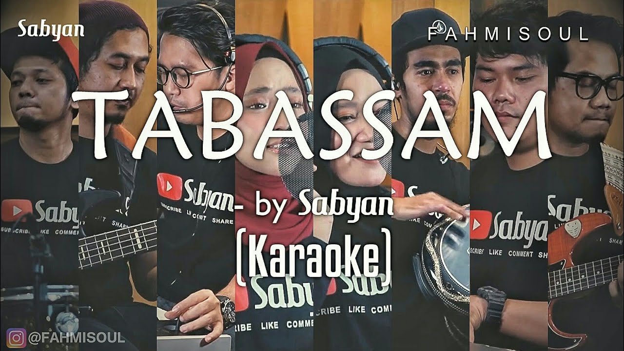 TABASSAM versi SABYAN | KARAOKE