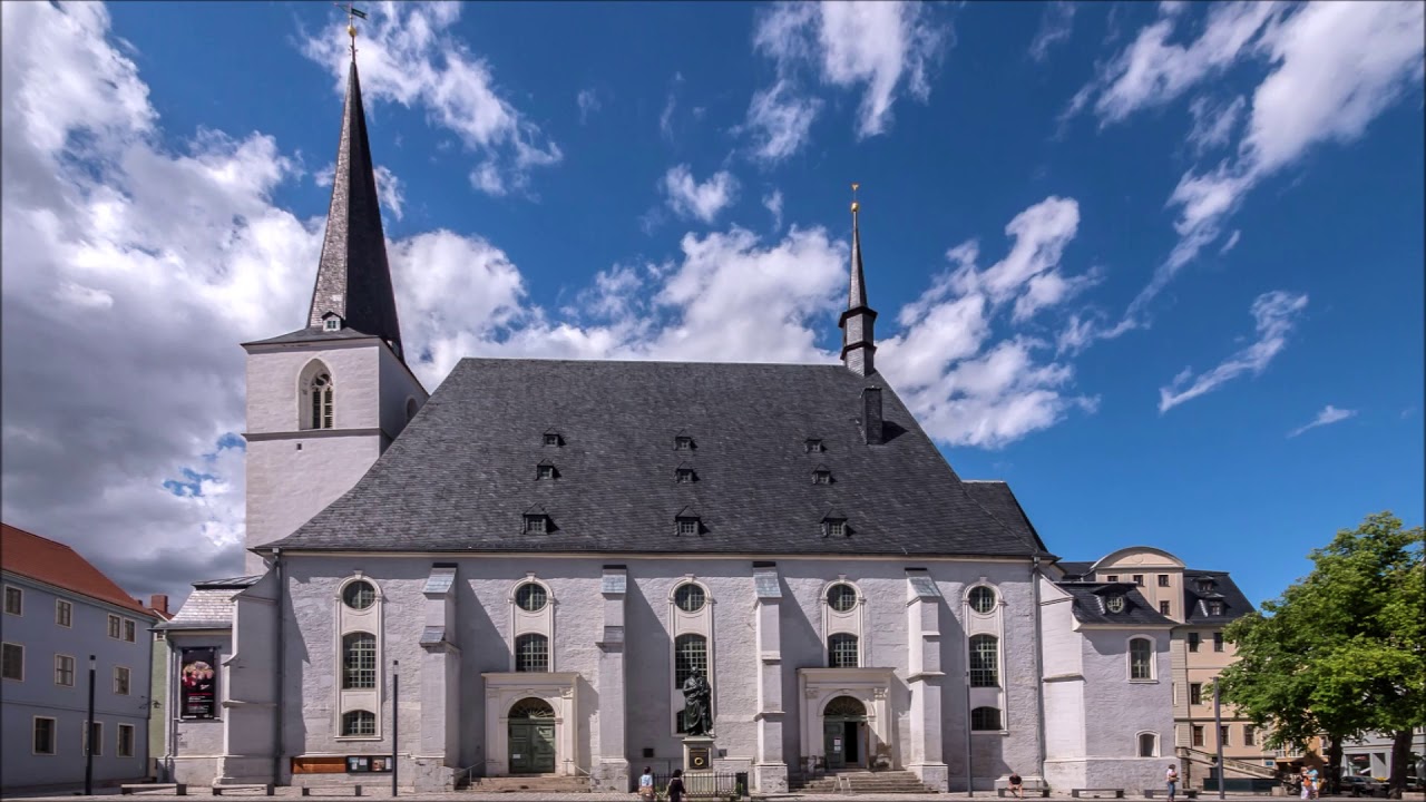 Weimar ev. Stadtkirche St. Peter und Paul (Herderkirche) altes und neues Plenum