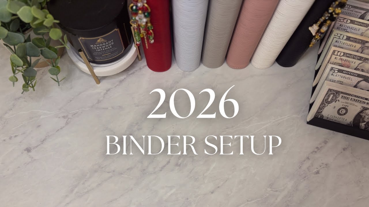New Year, New Budget, New Goals: My 2026 Cash Envelope System Setup 💸✨