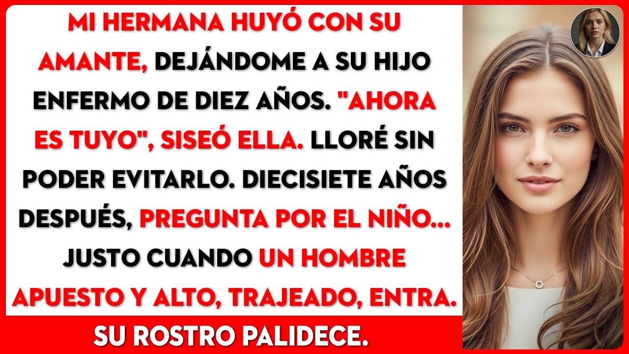 Mi hermana se escapó con su amante y me dejó con su hijo de 10 años gravemente enfermo...