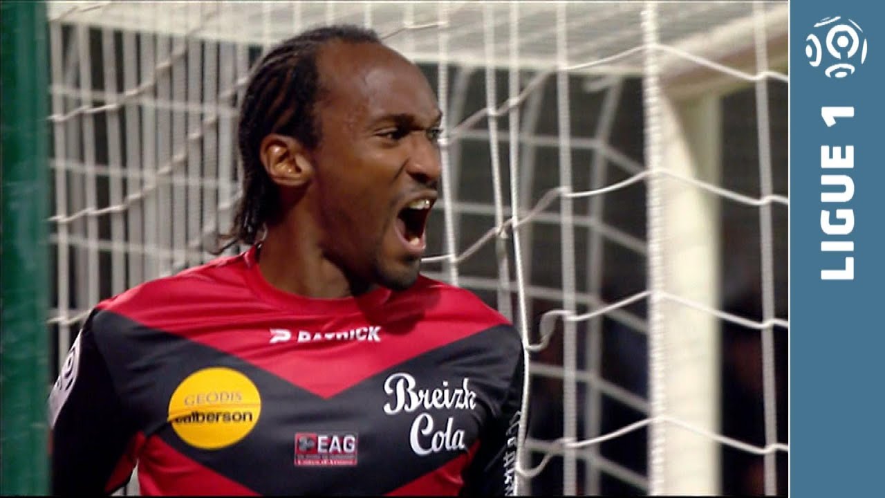 Goal J&eacute;r&eacute;my SORBON (47') - EA Guingamp - Stade Rennais FC (2-0) - 2013/2014