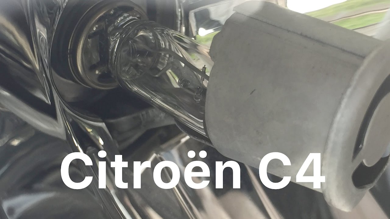 Citroën C4 Dip Beam Bulb Remove and Replace