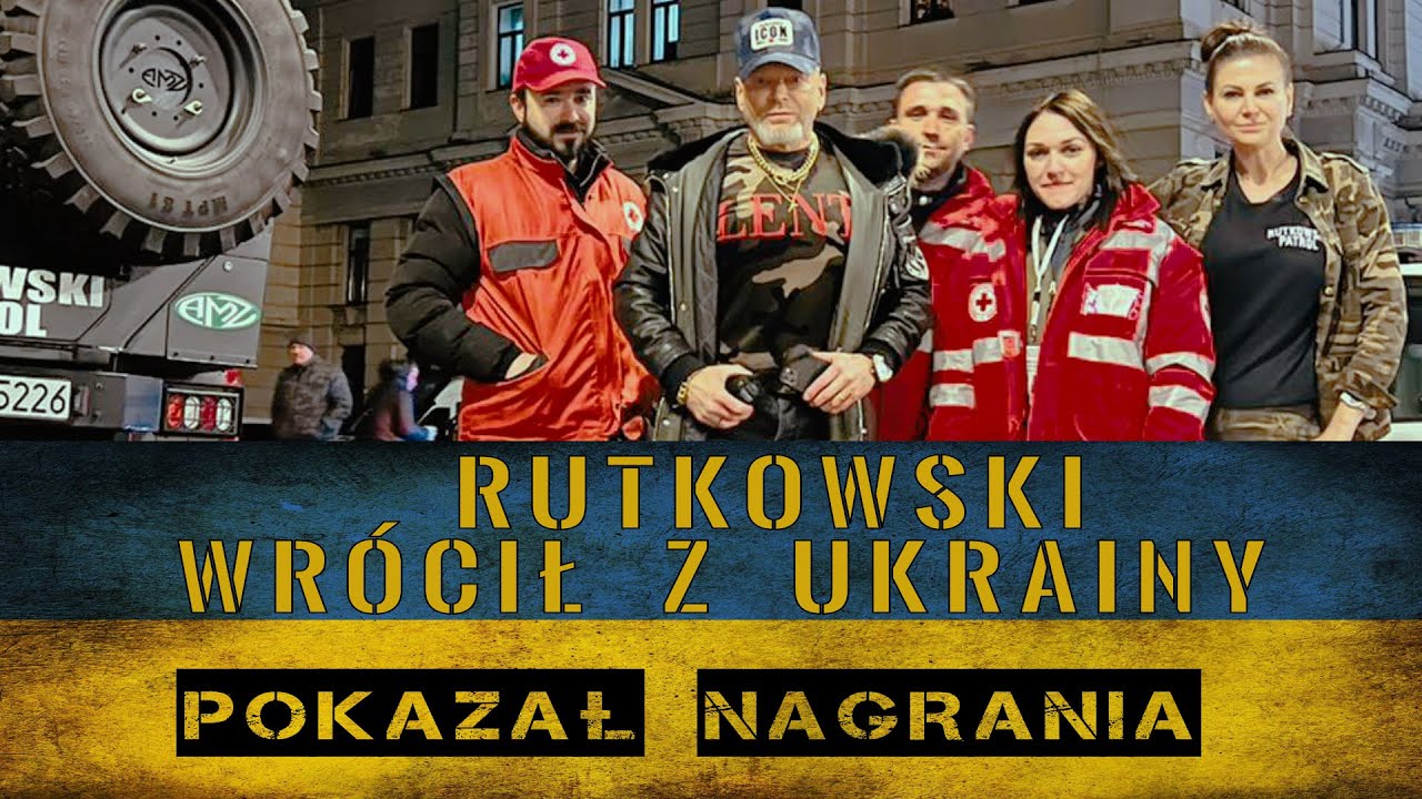 RUTKOWSKI wrócił z Ukrainy !!! POKAZAŁ NAGRANIA !!  - Tego NIE ZOBACZYCIE w TV !!!