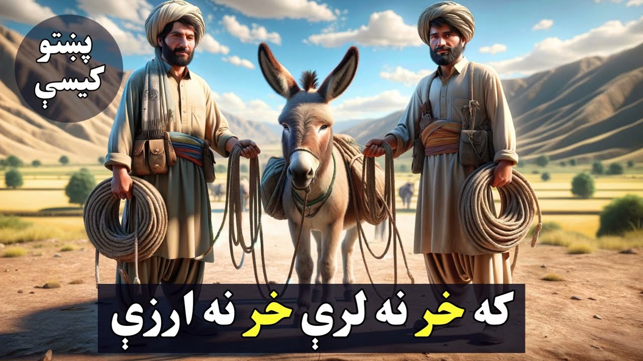 که خر نه لرې خر نه ارزې -Pashto Qisa -Sabaq Amoz Qissa -Pashto Story