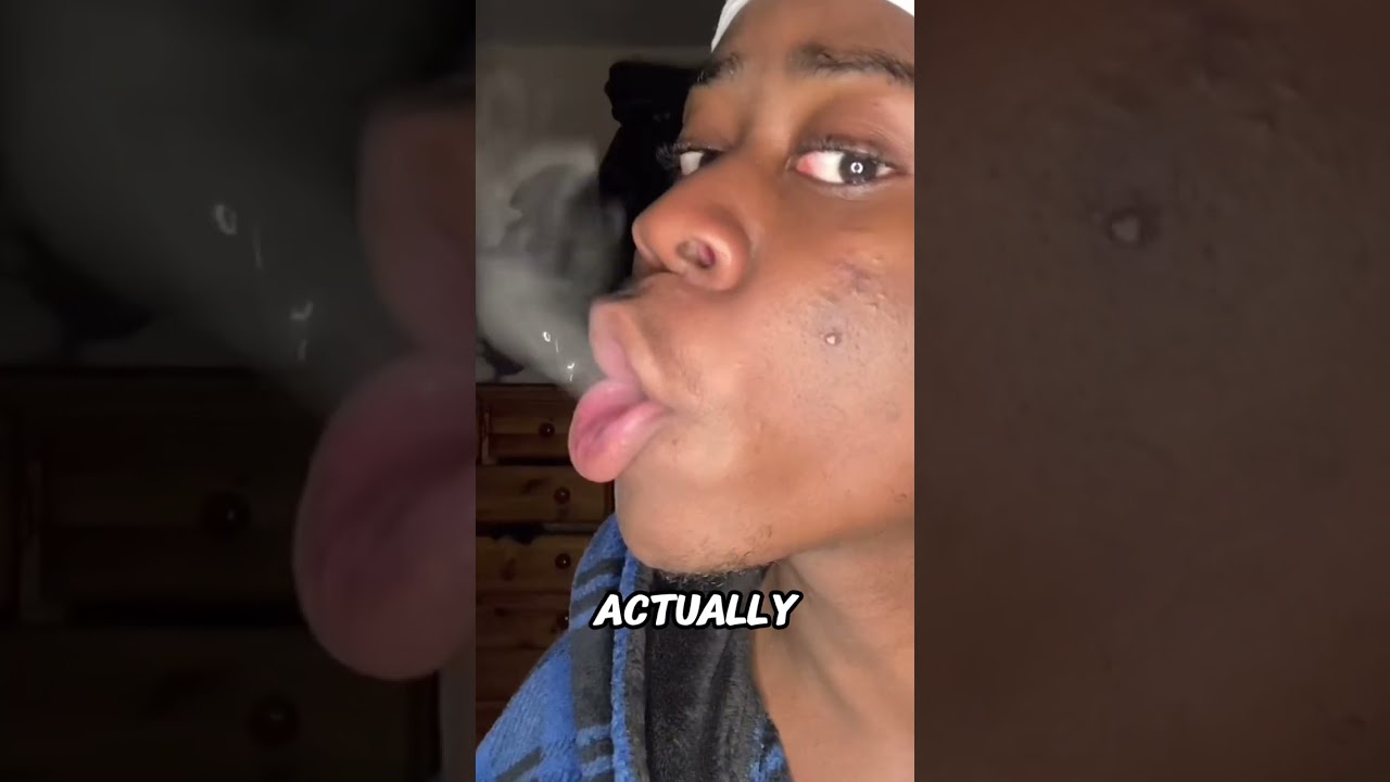 How To BLOW SMOKE OUT OF MOUTH! 😱🌬