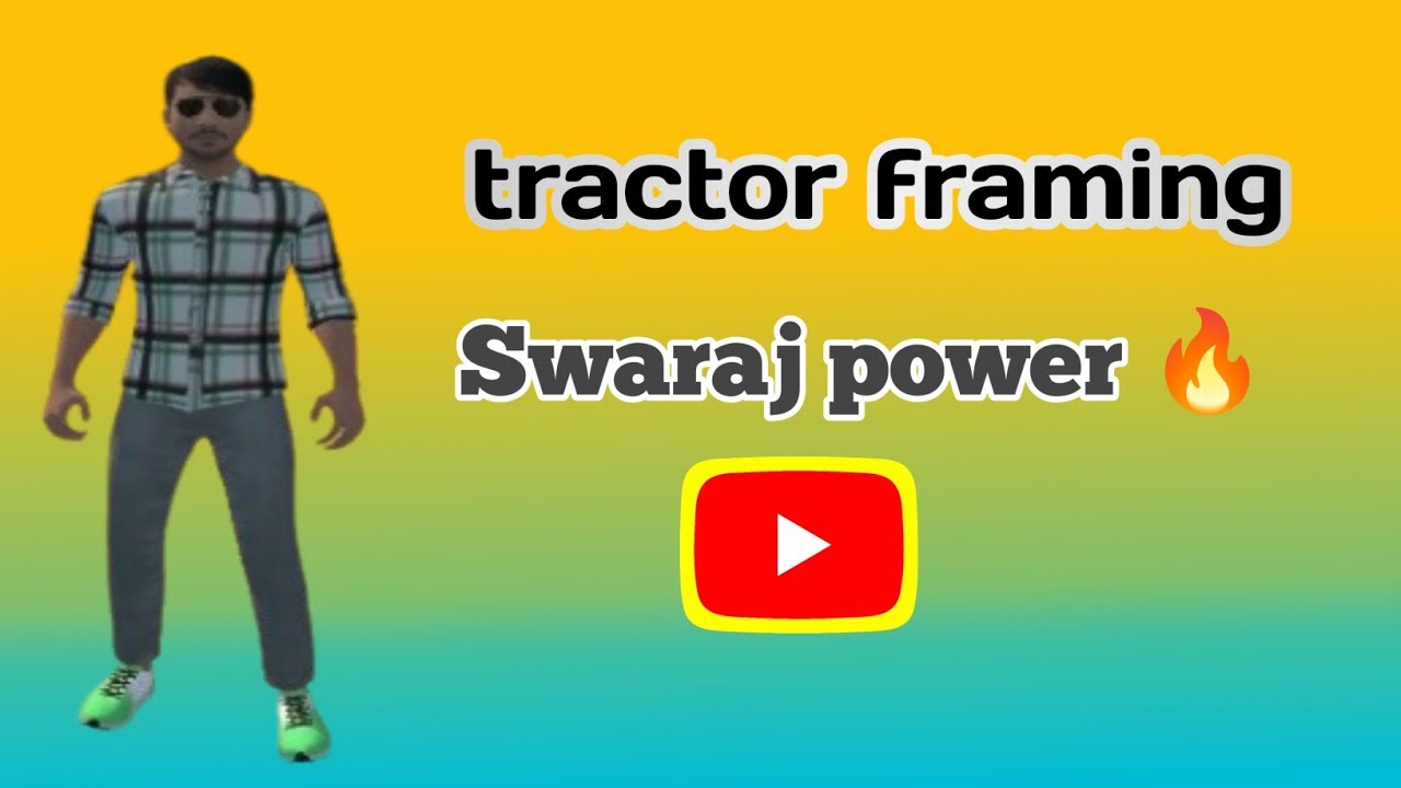 Tractor framing new update Swaraj power 🔥🔥 Indian vehicle 3D games 🔥