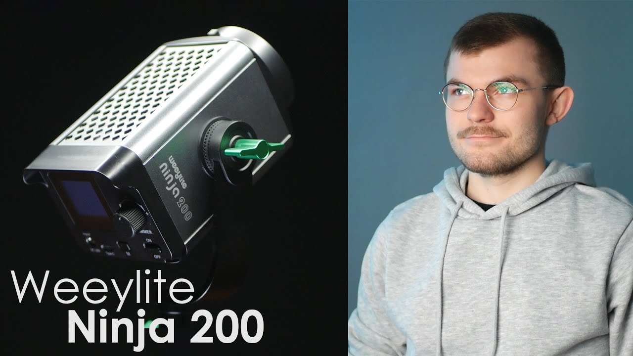 super kompaktes Videolicht für Softboxen! Weeylite Ninja 200