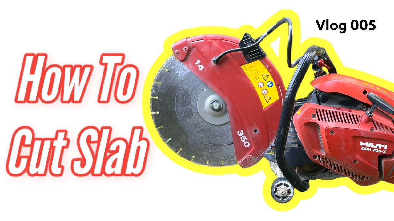How to Cut Cement Slab. Hilti DSH 700-X