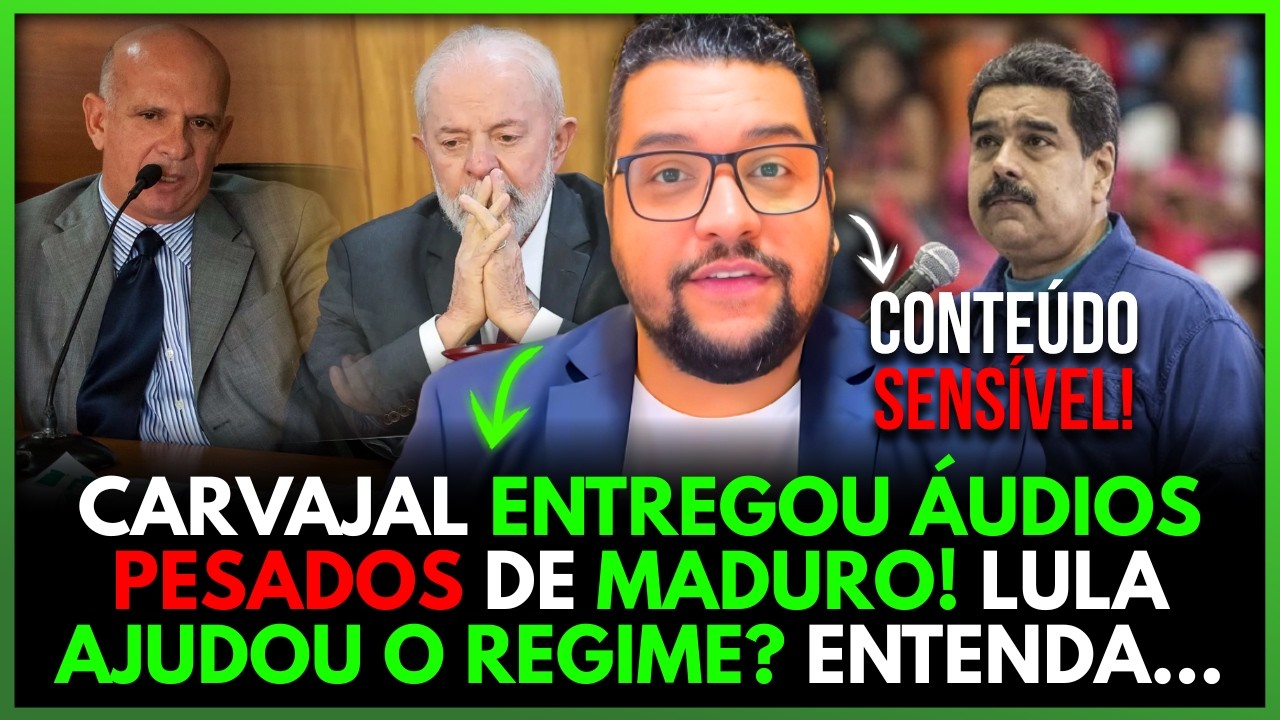 ÁUDIOS URGENTES DE MADURO? ISSO QUE O LULA FEZ...